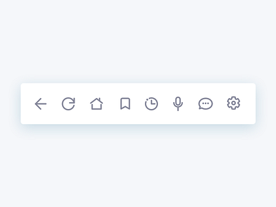 Custom browser icons