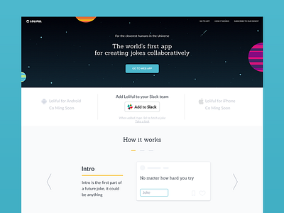 Landing Page