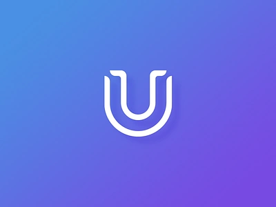 Uelco > Logomark blue logo concept logo design logomark u