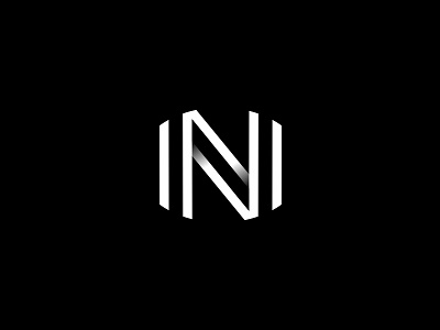 N monogram black logo mark monogram