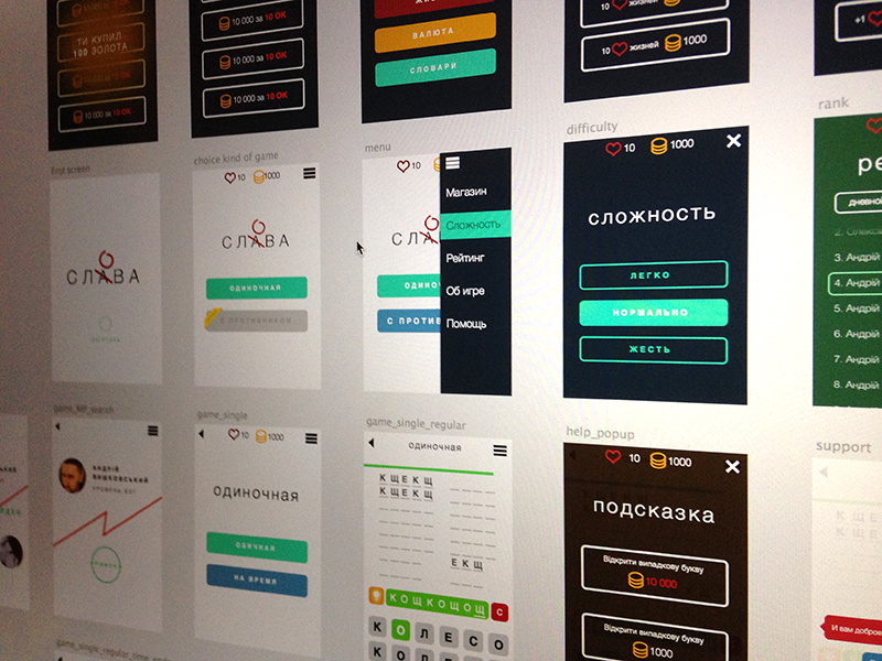 Some Sketch Artboards by odneoko on Dribbble