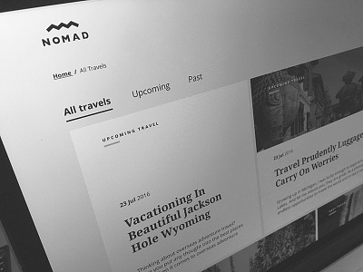 Travel website blocks journey nomad simple tourist travel web