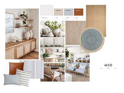 Classic Coastal Mood Board