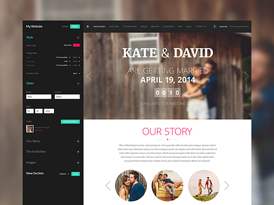 Wedding Website & Dashboard