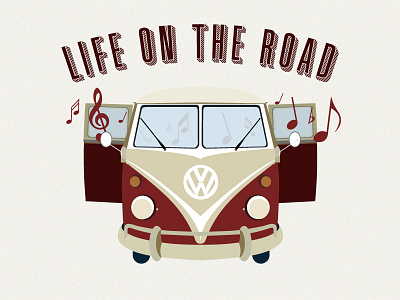T1 Life on the road hippie on the road t1 van volkswagen