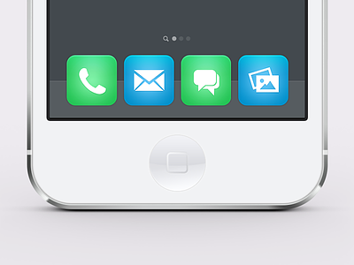 Ios7 Flat Icons Mockup Preview