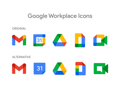 Google Icons Comparison design digital google icons sam clarke design web workplace