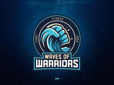 Waves of Warriors Logo