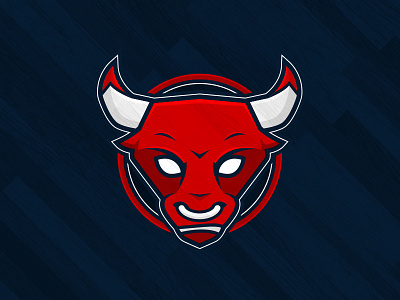 Chicago Bulls Logo angry animal basketball bulls chicago horns jordan logo mascot nba red sport