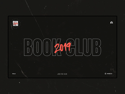 Book Club 2019 book concept creative sessions design digital just make logo madewithadobexd navigation nike sam clarke design typography ui ux web web design xddailychallenge