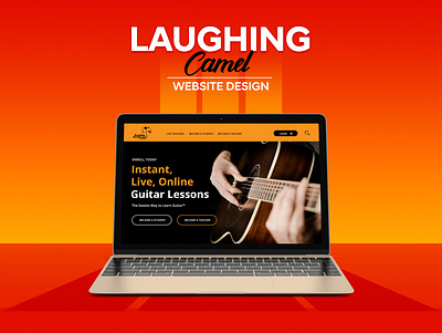 Website Design | Laughing Camel graphic design layout template ui ux web website website design