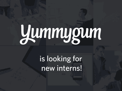 We're looking for new interns