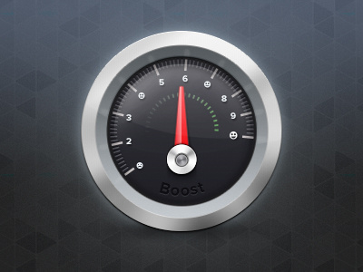 App Icon app gauge icon metal needle speedometer tachometer