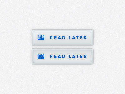 Read Later button icon ui