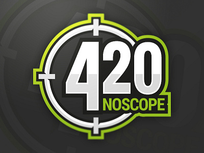420 Noscope Gaming Clan 420 clan counter four gaming green logo noscope strike twenty