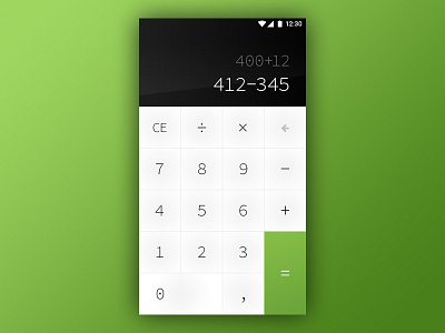 Calculator - Daily UI #004