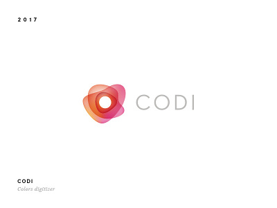 Logo • CODI brand codi colors corporate design digitizer gold logo logotype red yellow