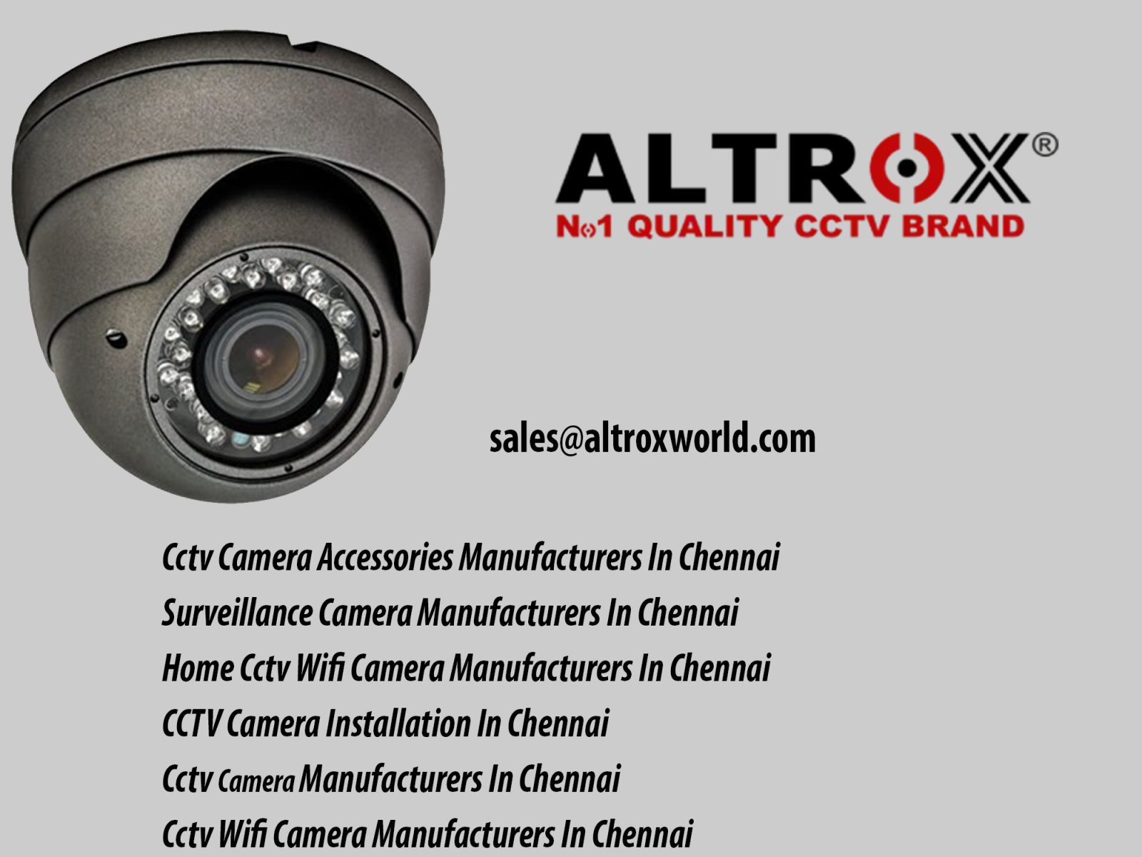 Surveillance Camera Manufacturers In Chennai by Tirupati tour Packages