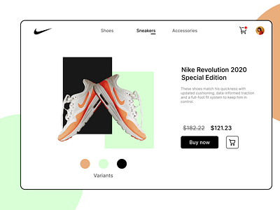 Nike: Product Landing Page