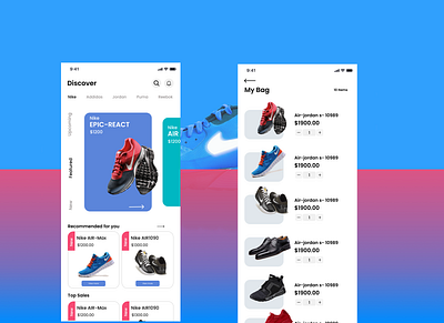 DAY-04 Shoe app design app branding design graphic design illustration logo typography ui ux vector