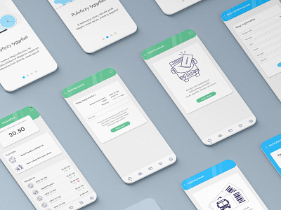 Bus card payment app UI beedesign bus card payment ui ui design