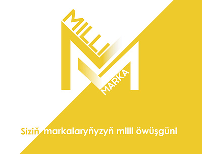 MILLI MARKA (in eng NATIONAL BREND) logo beedesign logo logo design m m letter m logo milli marka