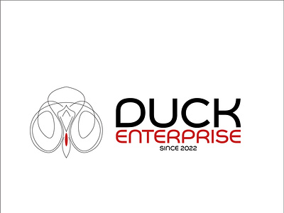 Duck enterprise logo design beedesign logo logo design