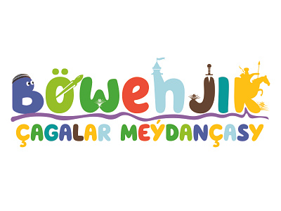 BOWENJIK children's park logo beedesign bowenjik logo logo logo design
