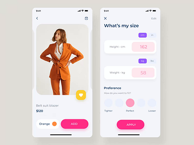 Fashion App Designs Themes Templates And Downloadable Graphic Elements On Dribbble