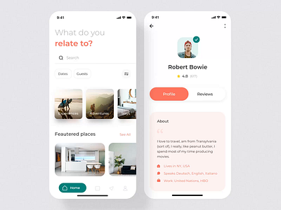 House Booking mobile KIT I after effects animation booking booking app design house mobile motion motion design motiongraphics ui ui8 ux