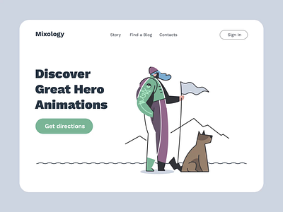 Mixology Animated. Volume 1 after effects animation design illustration motion motion design motiongraphics svg travel ui ui8 ux