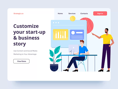 Animation Startup After Effects designs, themes, templates and downloadable  graphic elements on Dribbble