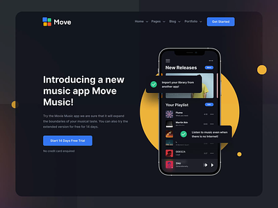 Move - Multipurpose HTML Template I after-effects animation design motion motion-design ui ui8 ux