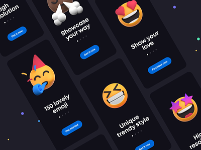 Smilies: 3D Emoji Pack media social animation ui8 illustration design ui emoji smile