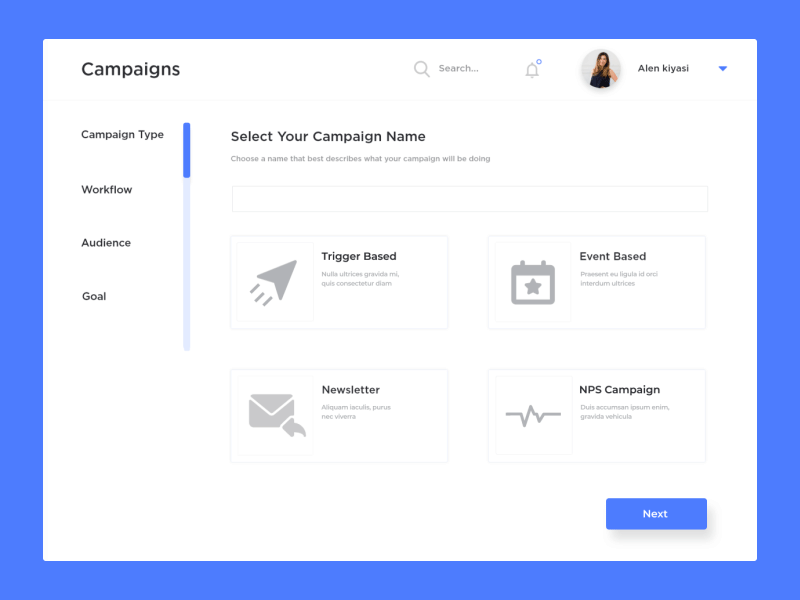 Campaigns after-effects animation campaign campaigns motion motion-design ui ui8 uikits