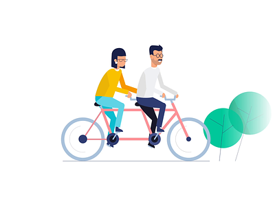 Teamwork & Startup Animations after effects animation bycicle illustration looped motion motion design start up svg teamwork ui8 vector vector animation