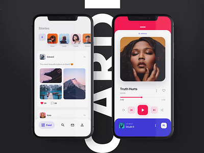 Cardi UI Kit II after effects animation design motion motion design ui ui8 ux