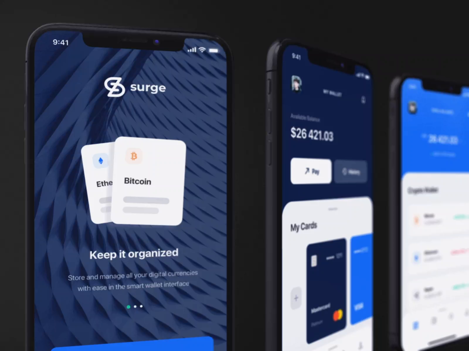 Surge iOS Presentation by Anton Tkachev for UI8 on Dribbble