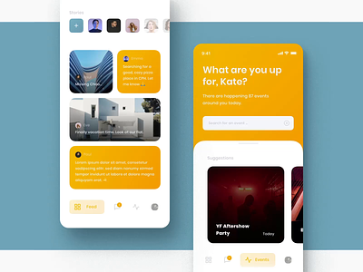 Chummy UI Kit III after effects animation design mobile motion motion design motiongraphics ui ui8 ux