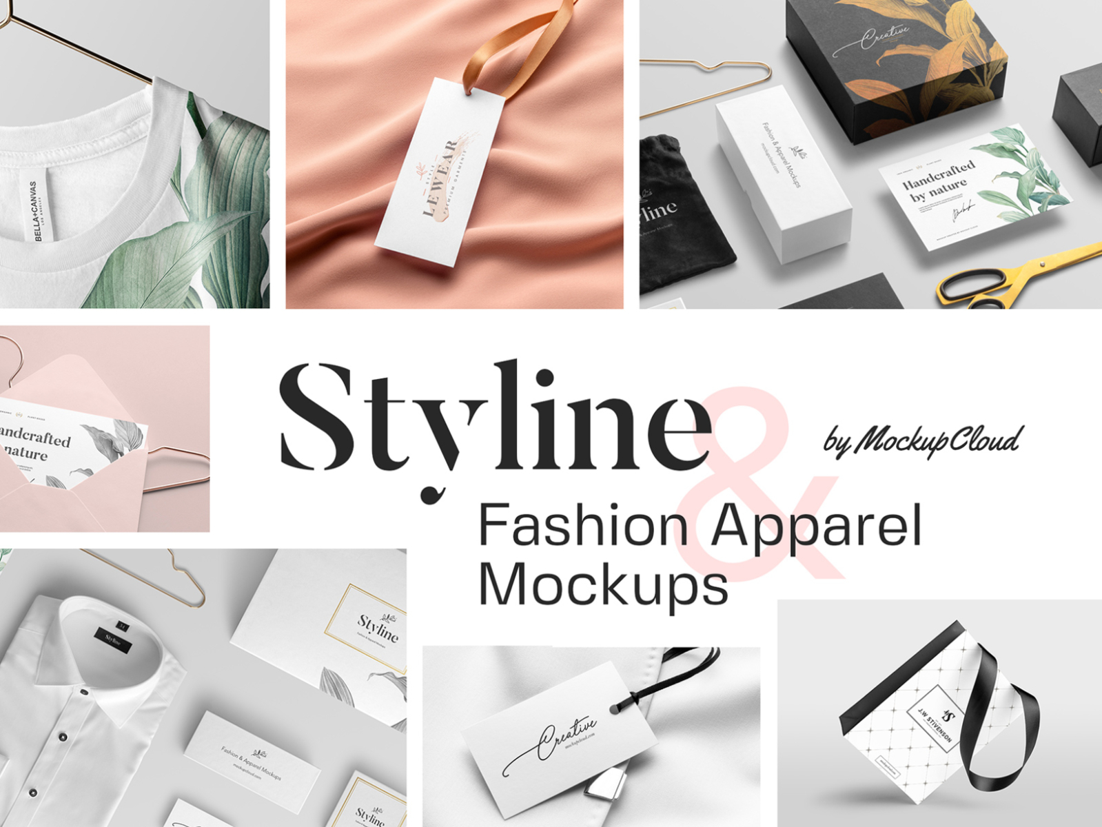 Download Free Fashion Tag Mockup Template By Mockup Cloud On Dribbble PSD Mockup Templates