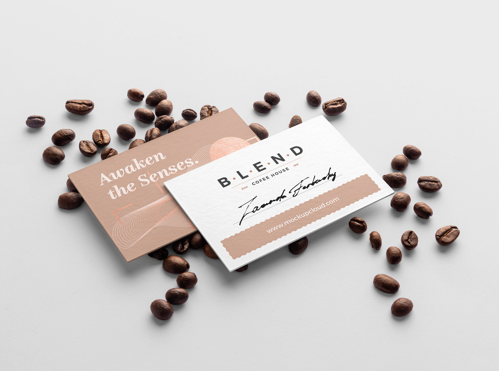 Download Mockup Cloud Projects Blend Coffeehouse Branding Mockup Dribbble