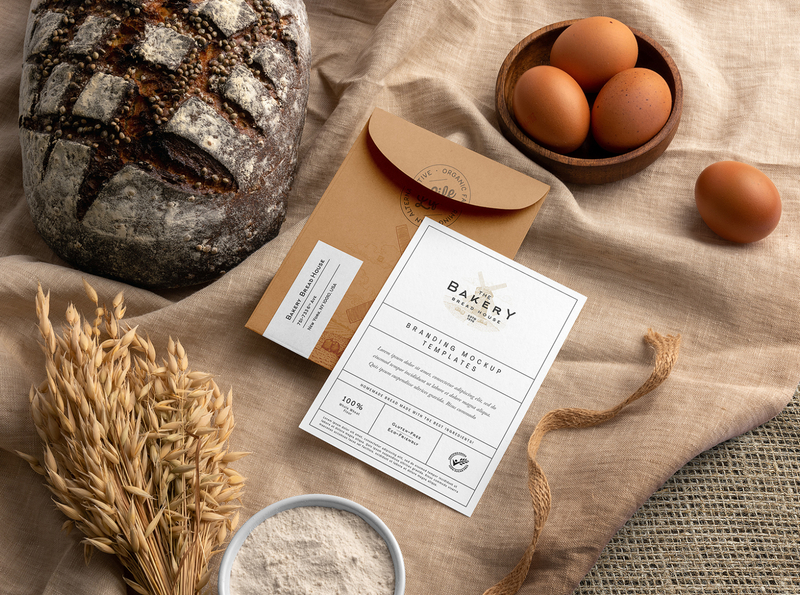 Download Mockup Cloud Projects Bakery Branding Mockup Kit Dribbble