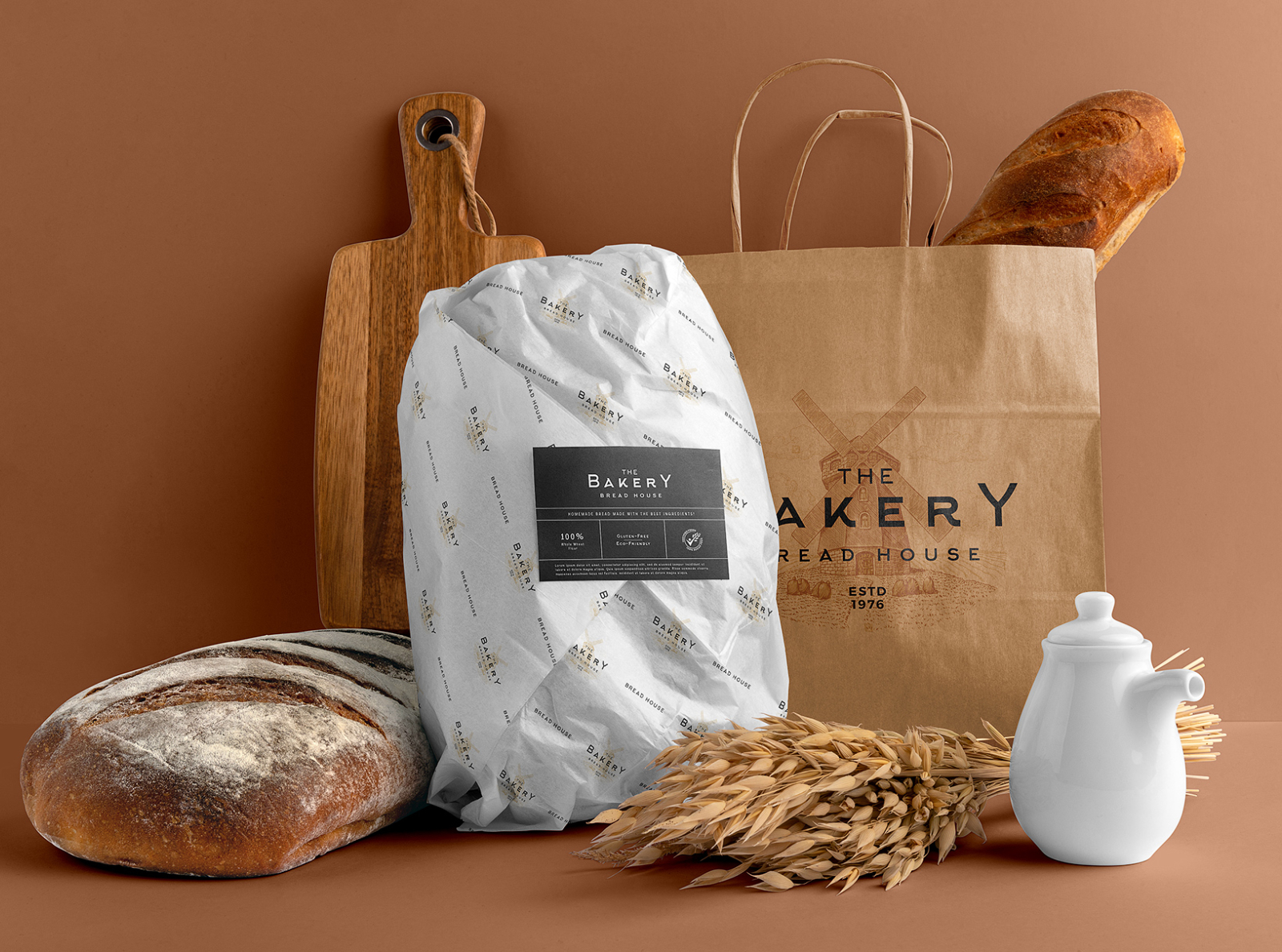 Download Bakery Branding Mockup Kit by Mockup Cloud on Dribbble