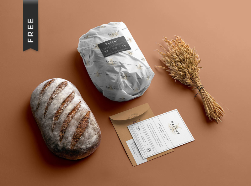 Free Bakery Branding Mockup Scene By Mockup Cloud On Dribbble