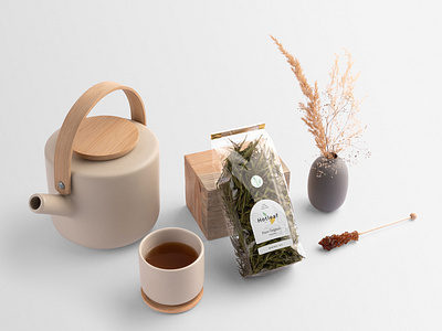 Download Hotleaf Teahouse Branding Mockup Kit By Mockup Cloud On Dribbble