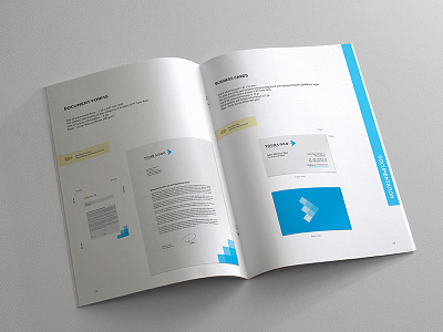 Corporate Identity Guidelines book booklet brochure business clean conceptual corporate identity flexible guidelines identity styles template