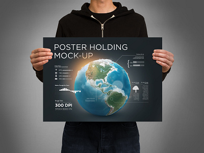 Poster Holding Mock-up ad background blank brand customizable documents hands holding mock up mockup mockups template