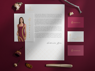 Cozelli Brand Identity brand branding branding mockup brochure business card download free freebie identity letterhead logo mockup mockupcloud portfolio presentation psd showcase stationery template typography