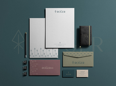 Casa Roger | Brand Identity brand branding branding mockup brochure business card download free freebie identity letterhead logo mockup mockupcloud portfolio presentation psd showcase stationery template typography