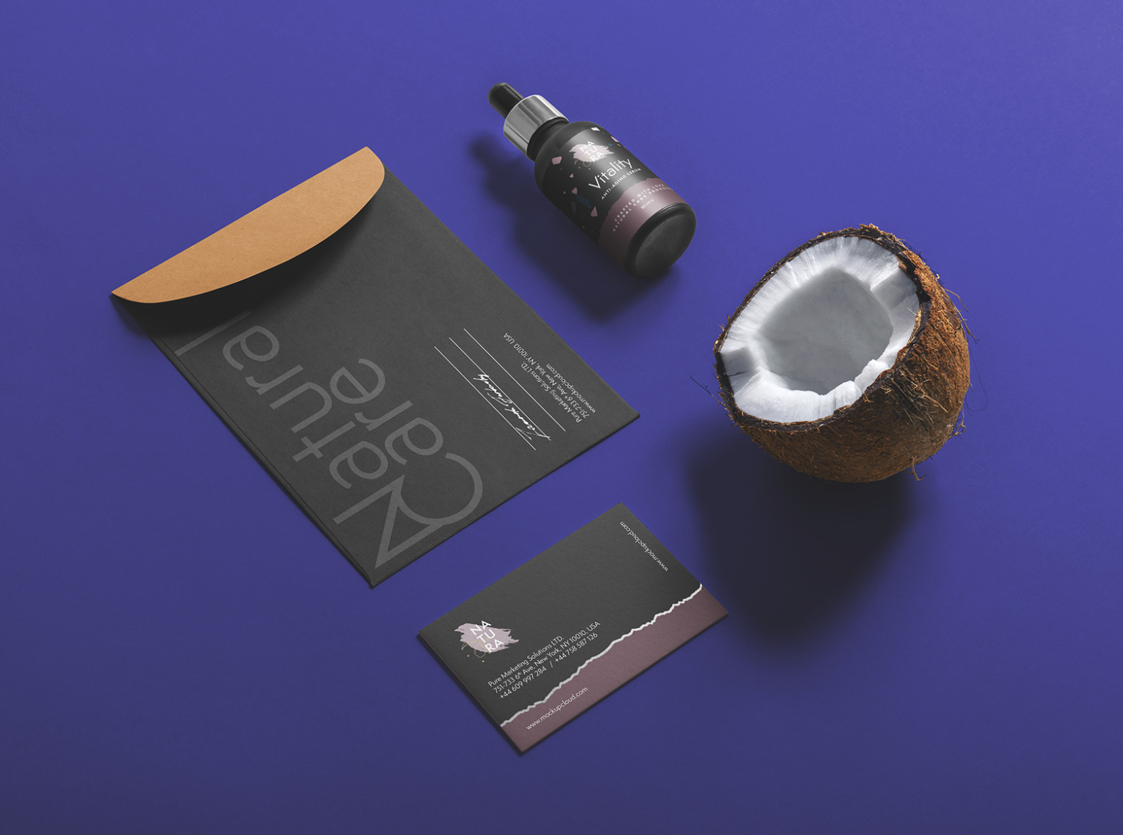 Natura – Cosmetics Branding Mockups by Mockup Cloud on Dribbble